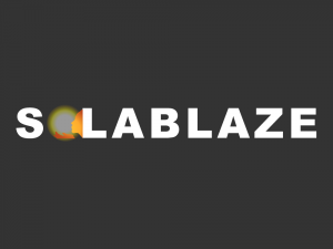 solablaze logo design